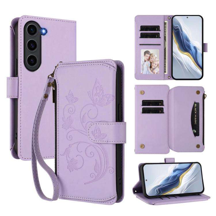 Custodia portafoglio con cerniera per Samsung Galaxy S23 5G - immagine 24