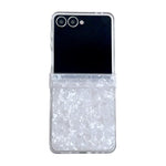 Set di tre custodie con texture perlata per Galaxy Z Flip8 5G e Samsung Galaxy Z