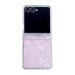 Set di tre custodie con texture perlata per Galaxy Z Flip8 5G e Samsung Galaxy Z