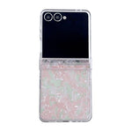 Set di tre custodie con texture perlata per Galaxy Z Flip8 5G e Samsung Galaxy Z