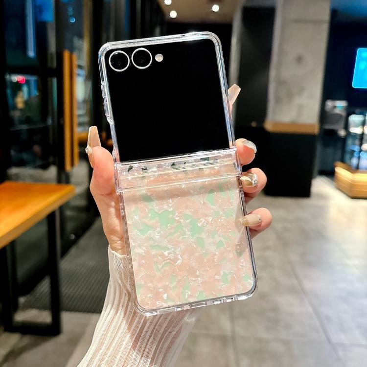 Set di tre custodie con texture perlata per Galaxy Z Flip8 5G e Samsung Galaxy Z