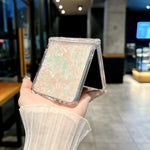 Set di tre custodie con texture perlata per Galaxy Z Flip8 5G e Samsung Galaxy Z