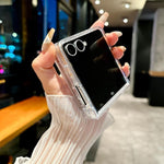 Set di tre custodie con texture perlata per Galaxy Z Flip8 5G e Samsung Galaxy Z