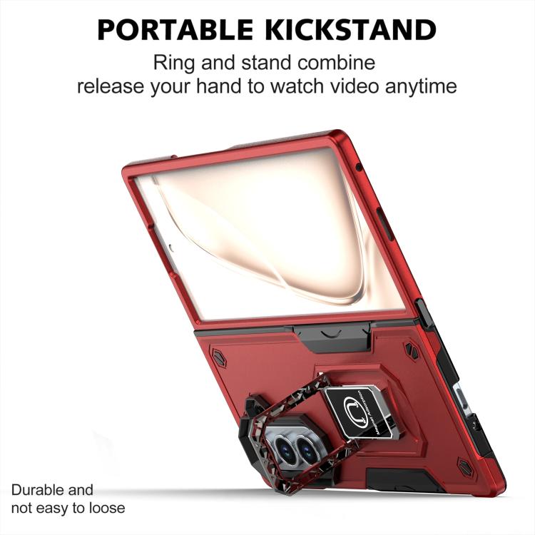 Custodia antiurto con anello di supporto per Samsung Galaxy Z Fold7, Flip7 e