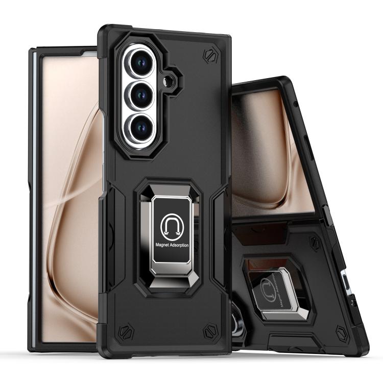 Custodia antiurto con anello di supporto per Samsung Galaxy Z Fold7, Flip7 e