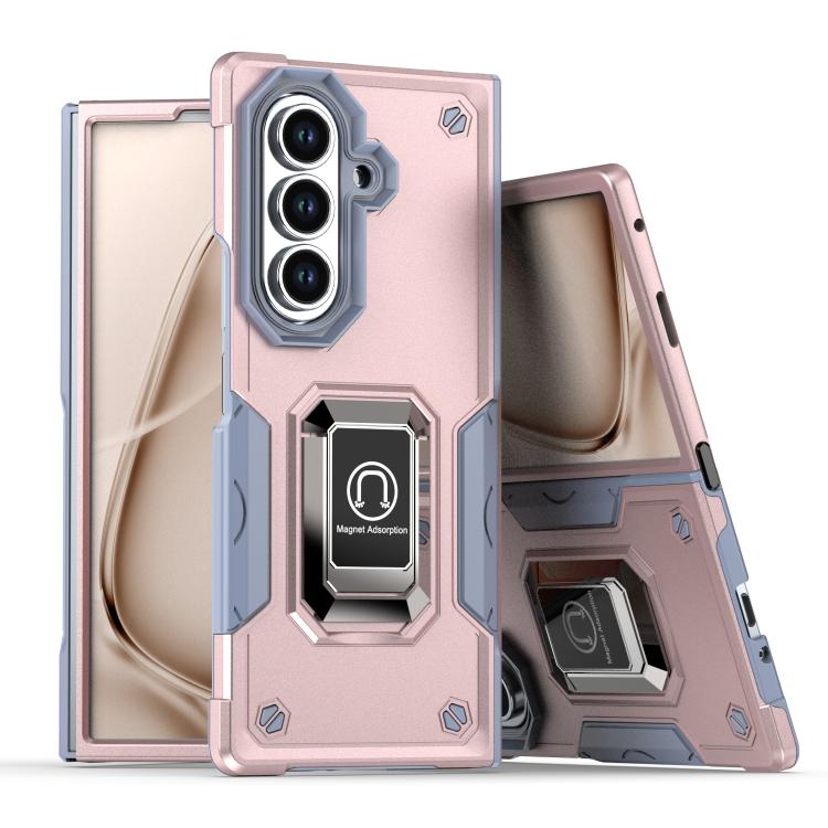 Custodia antiurto con anello di supporto per Samsung Galaxy Z Fold7, Flip7 e