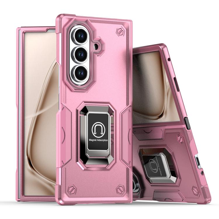 Custodia antiurto con anello di supporto per Samsung Galaxy Z Fold7, Flip7 e