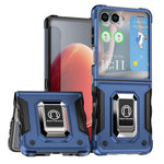 Custodia antiurto con anello di supporto per Samsung Galaxy Z Fold7, Flip7 e
