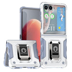 Custodia antiurto con anello di supporto per Samsung Galaxy Z Fold7, Flip7 e