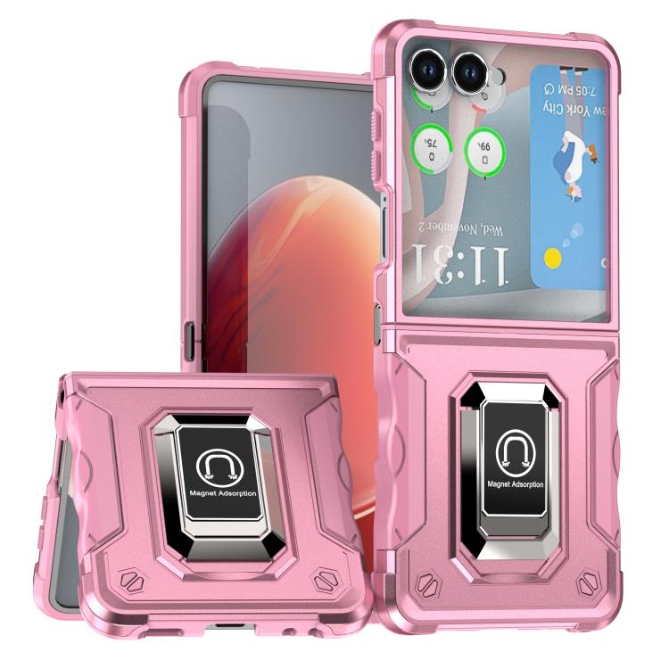 Custodia antiurto con anello di supporto per Samsung Galaxy Z Fold7, Flip7 e
