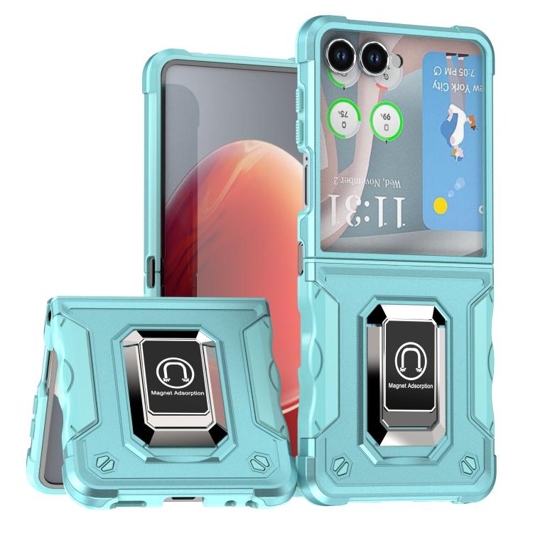 Custodia antiurto con anello di supporto per Samsung Galaxy Z Fold7, Flip7 e