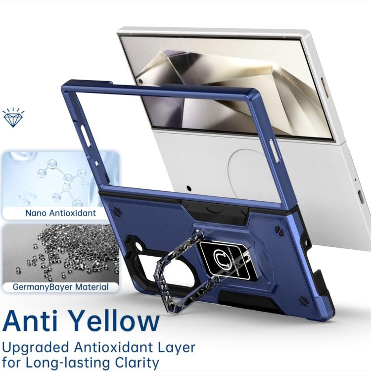 Custodia antiurto antiscivolo con anello per Samsung Galaxy Z Fold6