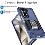 Custodia antiurto antiscivolo con anello per Samsung Galaxy Z Fold6