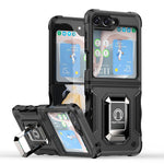 Custodia antiurto con anello di supporto per Samsung Galaxy Z Fold7, Flip7 e