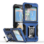 Custodia antiurto con anello di supporto per Samsung Galaxy Z Fold7, Flip7 e