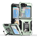 Custodia antiurto con anello di supporto per Samsung Galaxy Z Fold7, Flip7 e