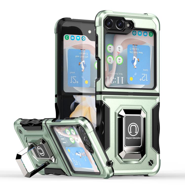 Custodia antiurto con anello di supporto per Samsung Galaxy Z Fold7, Flip7 e