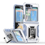 Custodia antiurto con anello di supporto per Samsung Galaxy Z Fold7, Flip7 e