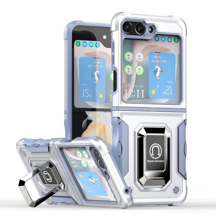 Custodia antiurto con anello di supporto per Samsung Galaxy Z Fold7, Flip7 e
