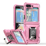 Custodia antiurto con anello di supporto per Samsung Galaxy Z Fold7, Flip7 e
