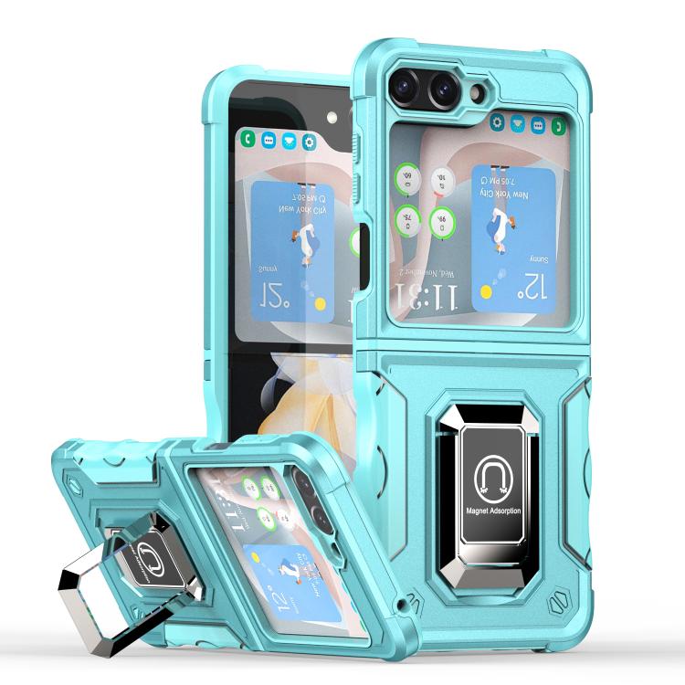 Custodia antiurto con anello di supporto per Samsung Galaxy Z Fold7, Flip7 e