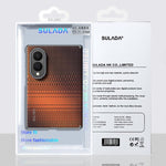 Custodia in pelle intrecciata Kevlar con chiusura magnetica per Galaxy Z Fold8