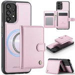 Portafoglio con fibbia in pelle per Samsung Galaxy A13, A04s, A53, A33 e A52 con