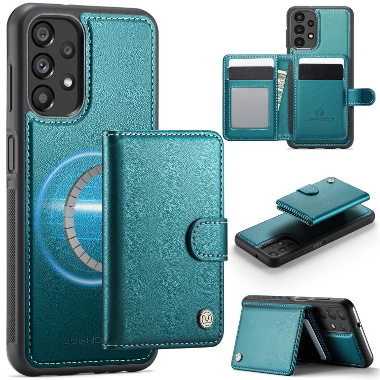 Portafoglio con fibbia in pelle per Samsung Galaxy A13, A04s, A53, A33 e A52 con