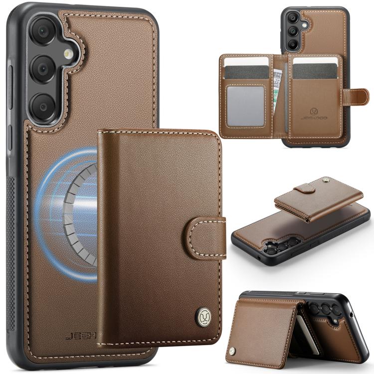 Portafoglio con fibbia in pelle per Samsung Galaxy A13, A04s, A53, A33 e A52 con