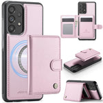 Portafoglio con fibbia in pelle per Samsung Galaxy A13, A04s, A53, A33 e A52 con