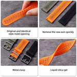 Cinturino per orologio in silicone traspirante xDfind, For Xiaomi Band 10 Pro / 9 Pro / Redmi Watch 6, For Redmi Watch 3 Active / Watch 3 Lite