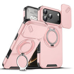 Custodia per telefono con anello scorrevole per fotocamera, For iPhone 18, For iPhone 18 Pro, For iPhone 18 Pro Max