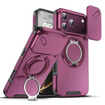 Custodia per telefono con anello scorrevole per fotocamera, For iPhone 18, For iPhone 18 Pro, For iPhone 18 Pro Max