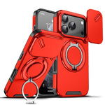 Custodia per telefono con anello scorrevole per fotocamera, For iPhone 18, For iPhone 18 Pro, For iPhone 18 Pro Max