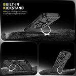 Custodia per telefono con anello scorrevole per fotocamera, For iPhone 18, For iPhone 18 Pro, For iPhone 18 Pro Max