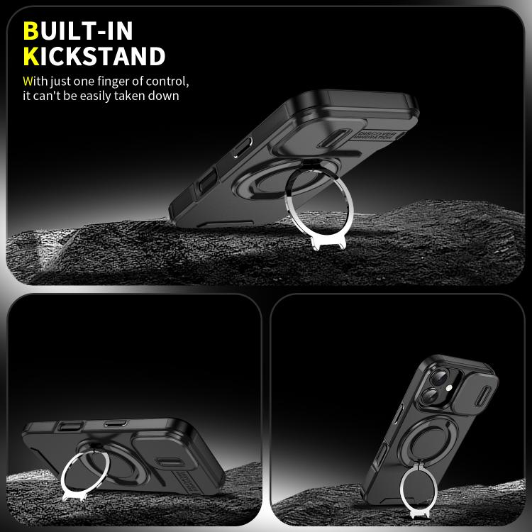 Custodia per telefono con anello scorrevole per fotocamera, For iPhone 18, For iPhone 18 Pro, For iPhone 18 Pro Max