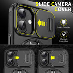 Custodia per telefono con anello scorrevole per fotocamera, For iPhone 18, For iPhone 18 Pro, For iPhone 18 Pro Max