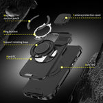 Custodia per telefono con anello scorrevole per fotocamera, For iPhone 18, For iPhone 18 Pro, For iPhone 18 Pro Max