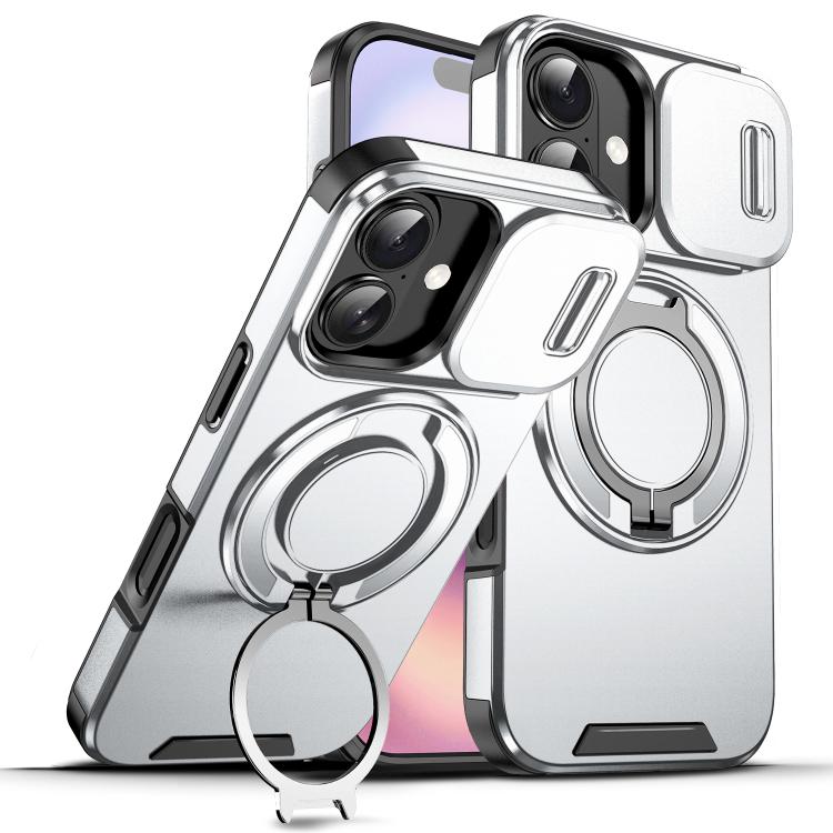 Custodia per telefono con anello scorrevole per fotocamera, For iPhone 18, For iPhone 18 Pro, For iPhone 18 Pro Max