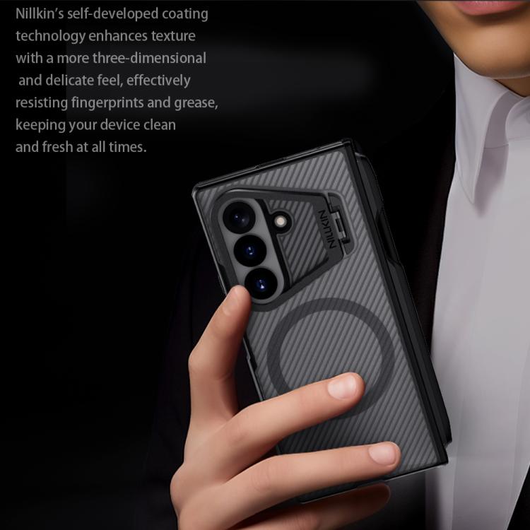 Cover magnetica trasparente Nillkin CamShield con specchio per Galaxy Z Fold8