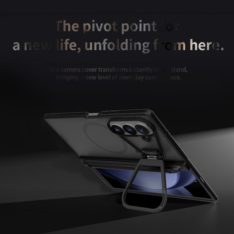 Cover magnetica trasparente Nillkin CamShield con specchio per Galaxy Z Fold8
