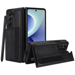 Custodia pieghevole in PU con doppia fibbia per Galaxy Z Fold8 Ultra 5G e