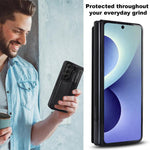 Custodia pieghevole in PU con doppia fibbia per Galaxy Z Fold8 Ultra 5G e