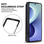 Custodia pieghevole in PU con doppia fibbia per Galaxy Z Fold8 Ultra 5G e
