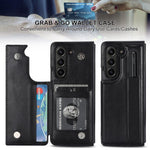 Custodia pieghevole in PU con doppia fibbia per Galaxy Z Fold8 Ultra 5G e