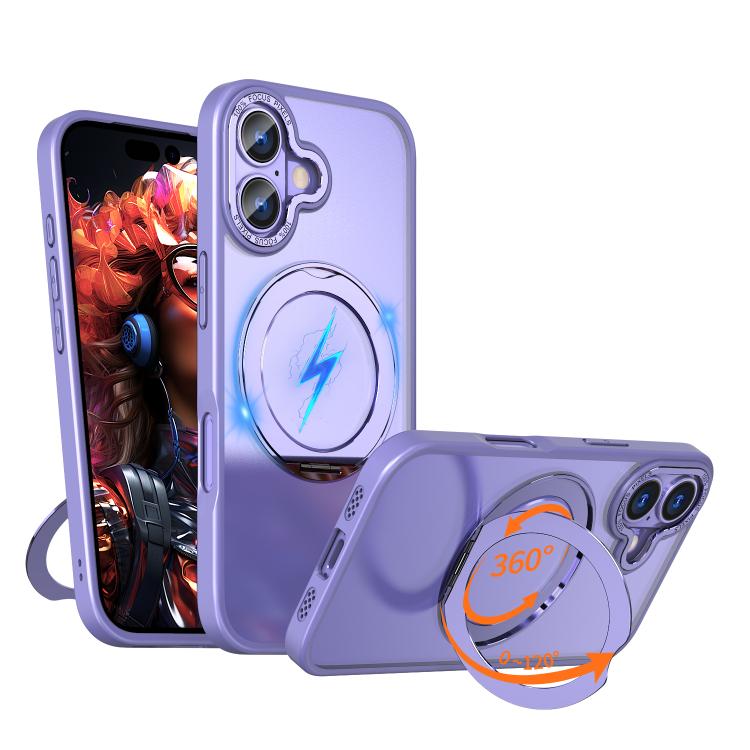 Custodia per telefono Kalebol MagSafe con anello in metallo., For iPhone 17, For iPhone Air