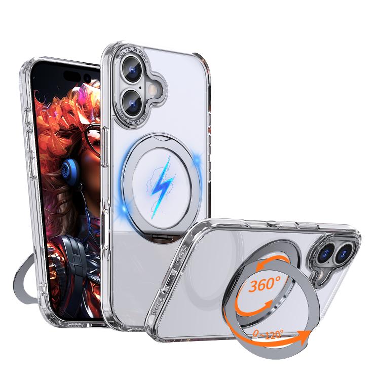 Custodia per telefono Kalebol MagSafe con anello in metallo., For iPhone 17, For iPhone Air