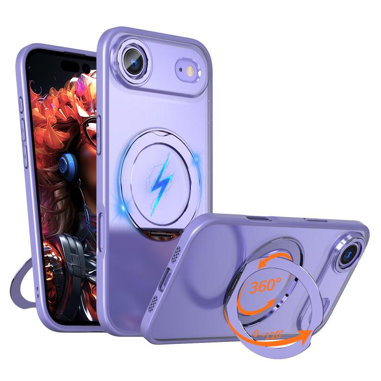 Custodia per telefono Kalebol MagSafe con anello in metallo., For iPhone 17, For iPhone Air