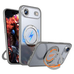 Custodia per telefono Kalebol MagSafe con anello in metallo., For iPhone 17, For iPhone Air