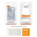 Custodia per telefono Kalebol MagSafe con anello in metallo., For iPhone 18 Pro, For iPhone 18 Pro Max